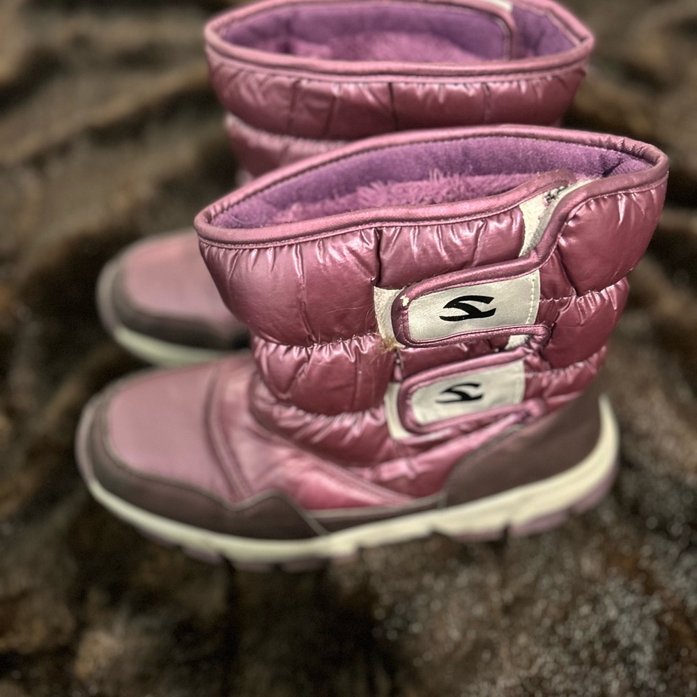 Women’s Purple Winter Snow Boots EU 42 | Insulated Cold Weather Boots 9.5 fit
